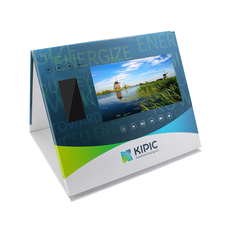 KIPIC 7.0" IPS Video Stand With Electronic Calendar.
